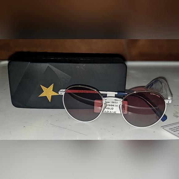Accessories - Elton John Limited Edition Sunglasses DODGER 2022 WHGLD